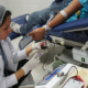 Primera campaña de donación de sangre